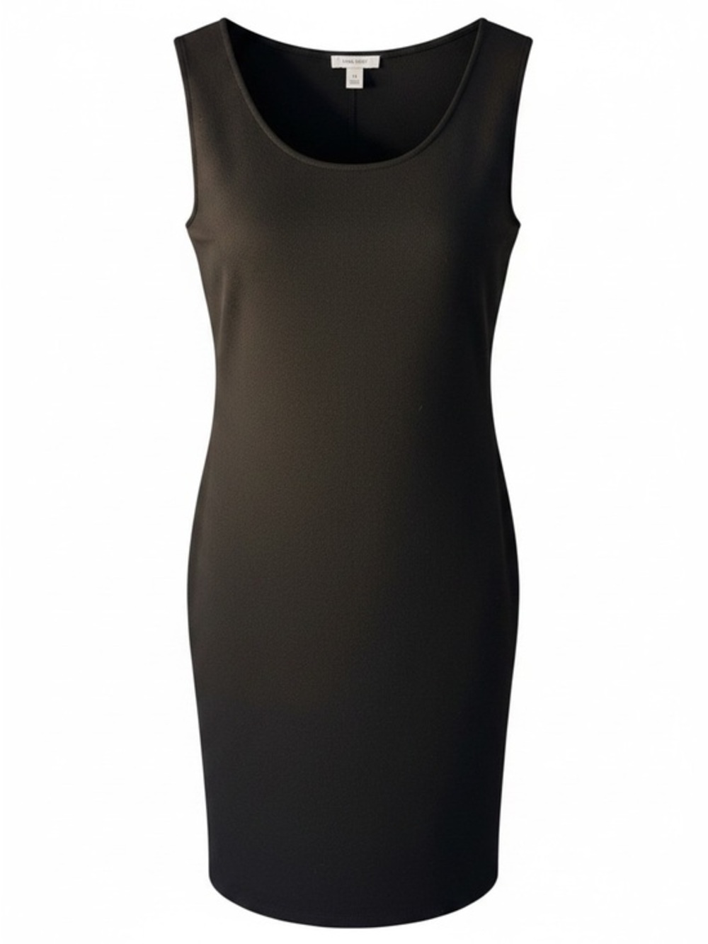 Nine West Black Sleeveless Sheath Dress